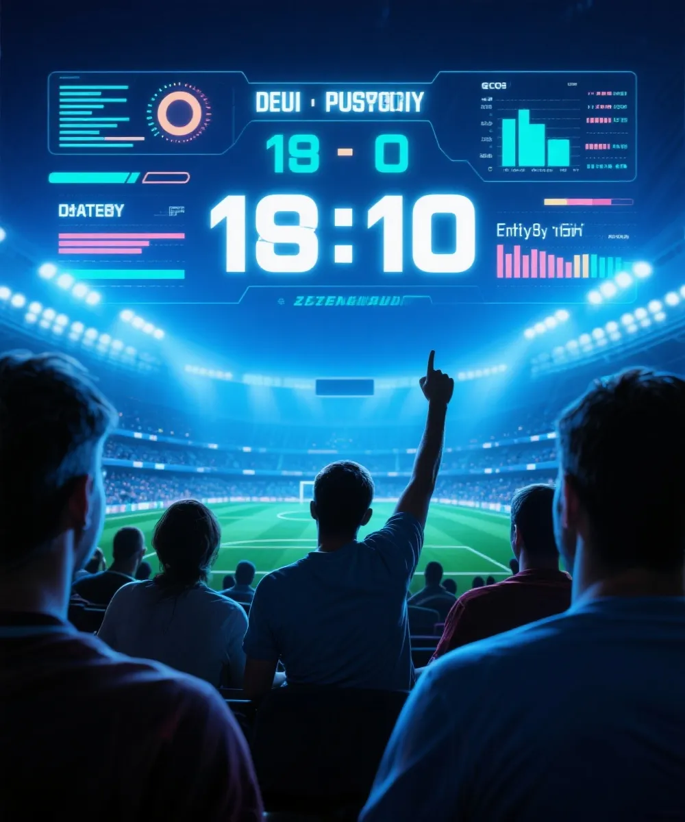 观赛与实时数据联动示意